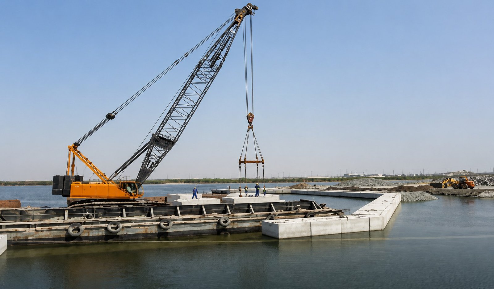 Marine construction and maintenance