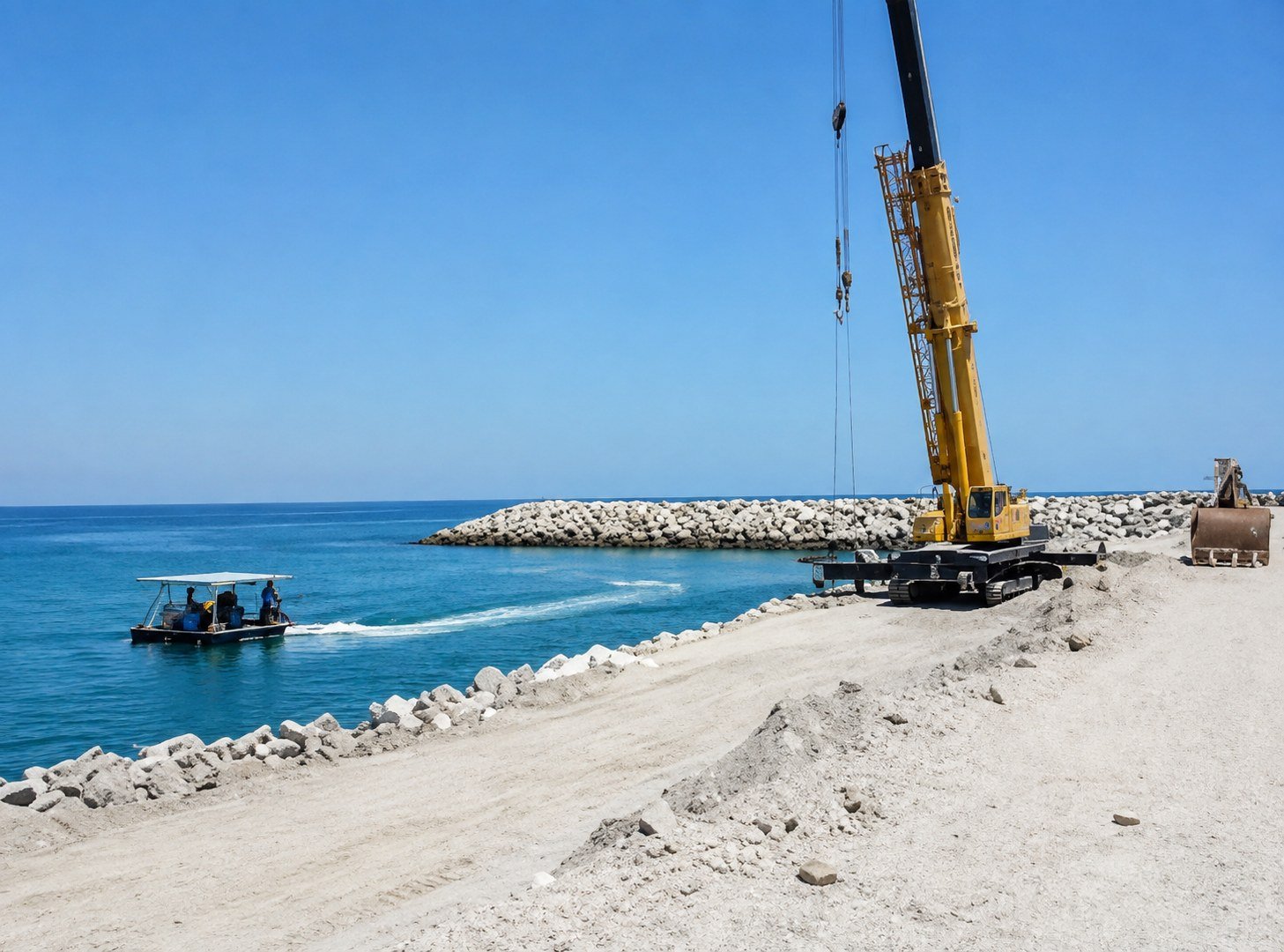 Marine construction and maintenance